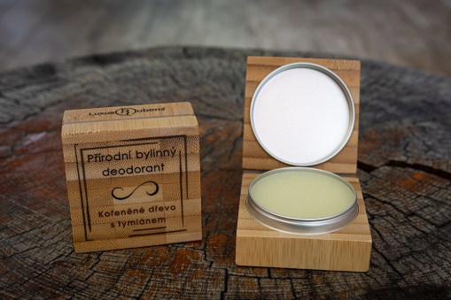 Deodorant krémový - Kořeněné dřevo s tymiánem